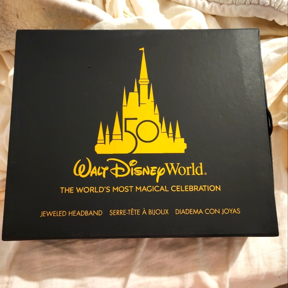 Disney Limited Edition 50th anniversary Jeweled Mickey Ears
